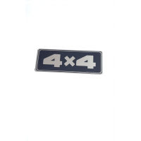 Emblema adesivo  Lateral  4x4  ( valor unitário )